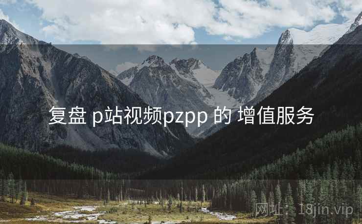 复盘 p站视频pzpp 的 增值服务 第2张 复盘 p站视频pzpp 的 增值服务 第2张
