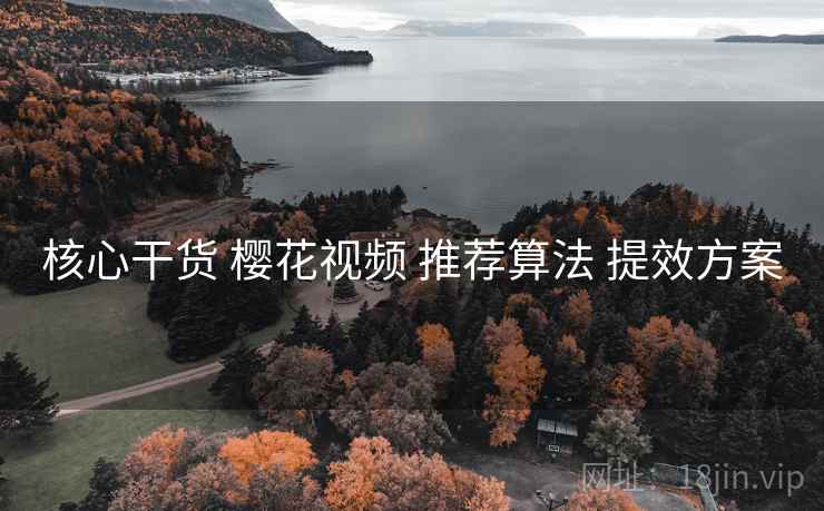 核心干货 樱花视频 推荐算法 提效方案 第2张 核心干货 樱花视频 推荐算法 提效方案 第2张